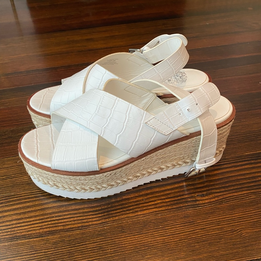 Vince Camuto sandals worn once!